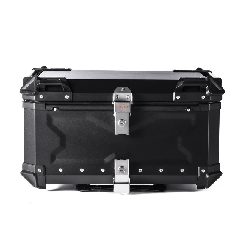 LETUSTO - Coffre de queue de moto, Argent, H 16,5 po x l 18,7 po x P 13,8 po