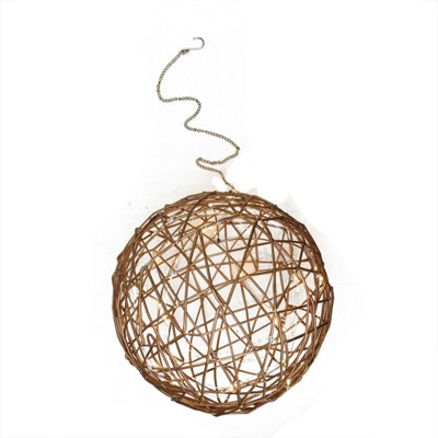 LED Lighted Christmas Ball Ornament