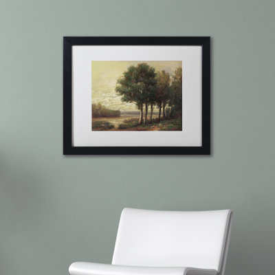 « tranquility », reproduction d’art sur toile encadrée