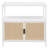 Kenneth White 2-Door Radio Weave Accent Cabinet