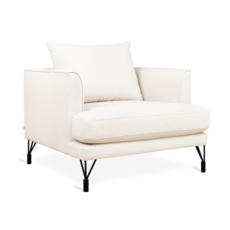 Highline Armchair, Merino Cream 100% Polyester