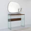 Erwann Wood Flat Wall Mirror