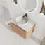 Meuble-lavabo mural 30 po avec lavabo en céramique-647264753