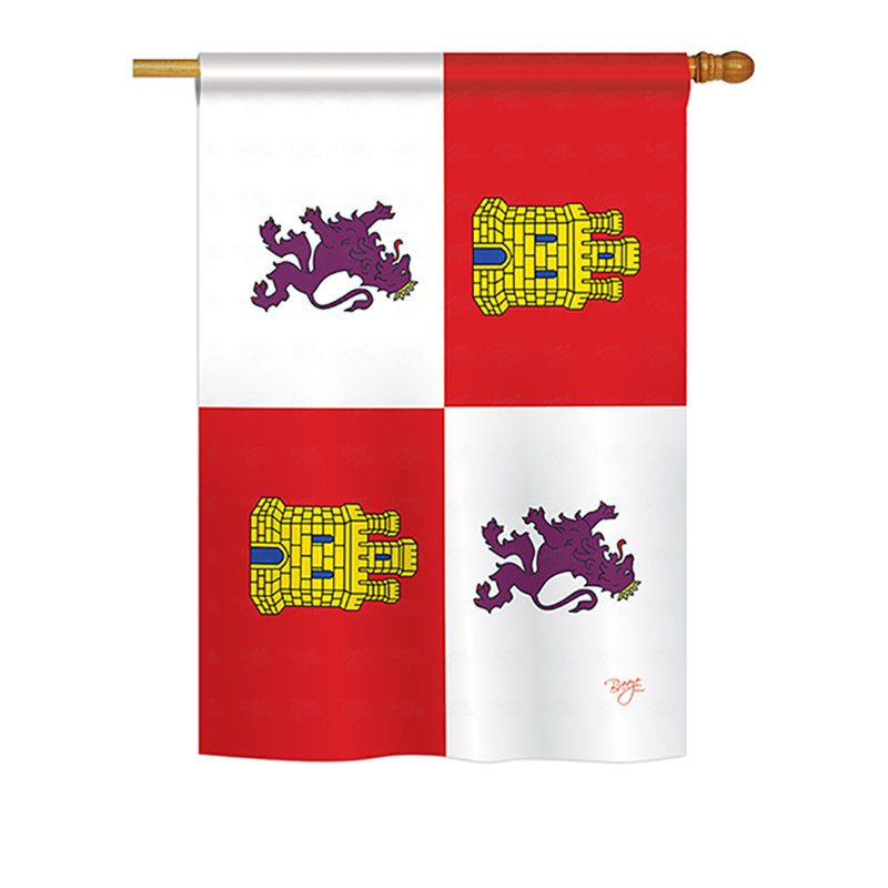Double Sided Polyester, 18.5" H x 13" W