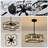 4-Light Adjustable Length Drum Chandelier-235157758