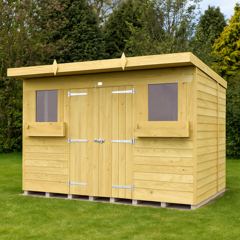 10ft x 7ft Pent Summer House