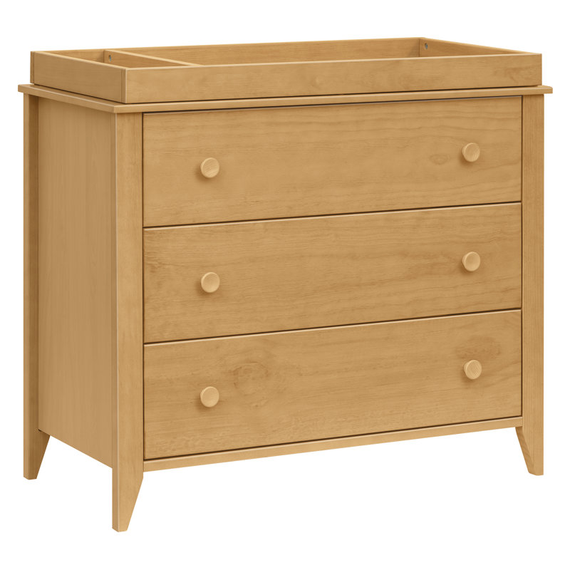 Sprout 3 Drawer Changer Dresser, Honey