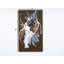 47 po x 27 po, art sur toile peint à la main - brun, fait revivre les murs avec une magnifique peinture brune pour un look glamour
