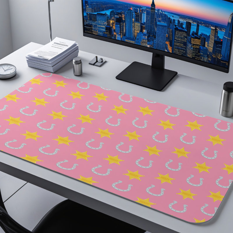 Polyester Desk Pad, 23.6x13.8