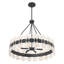 Lustre 6 lumières Bancroft en noir mat-1272334917