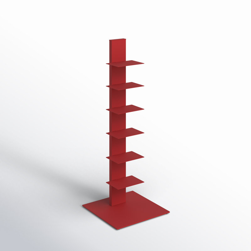 Ajax Steel Ladder Bookcase - Stylish & Space-Saving