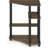Space Saving Corner Desk, Simple Stylish Corner Desk Cabinets, Columbia Walnut/Black