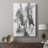 Graphite Abstract III -Custom Wrapped Gallery Cavas-860066423