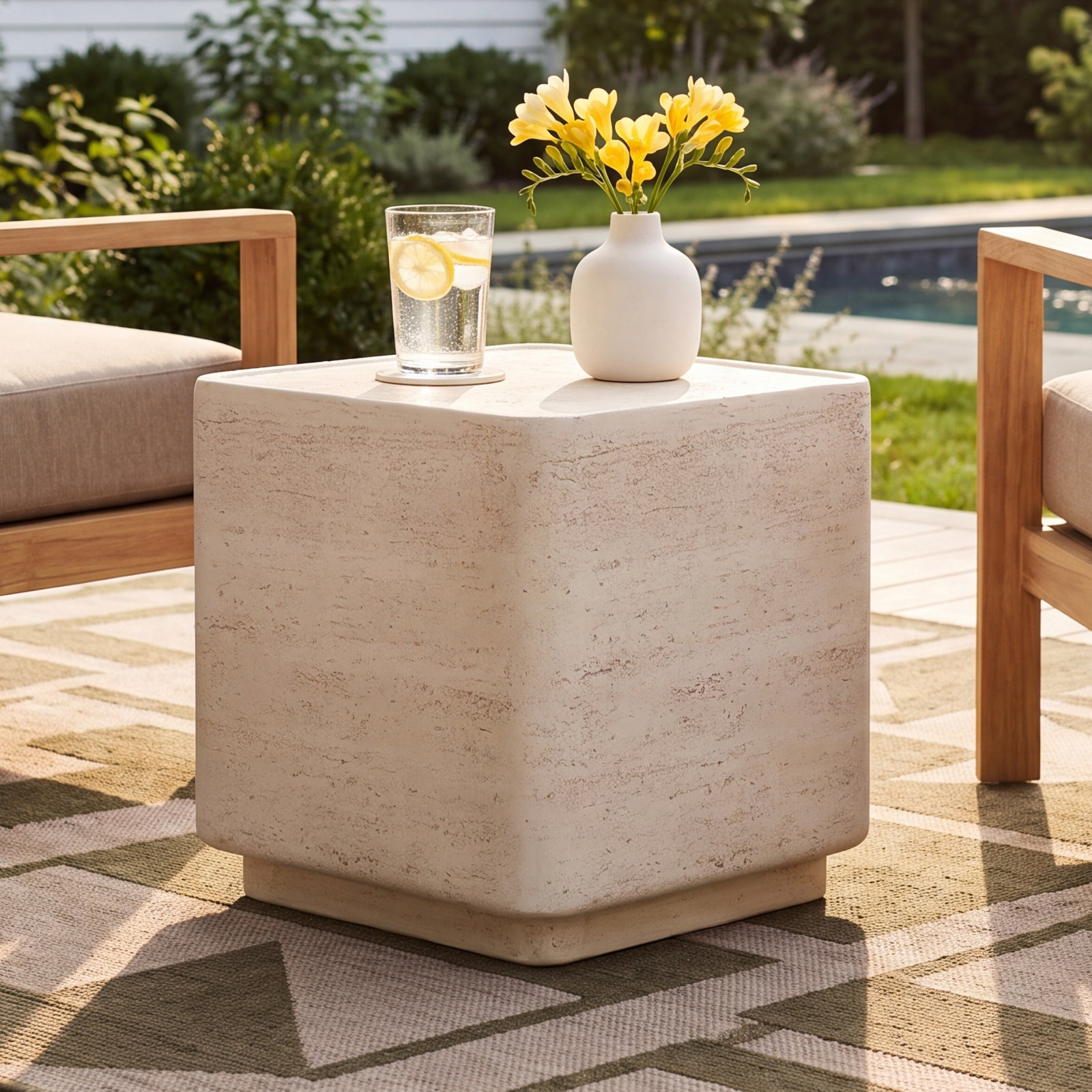 15" Patio Side Table
