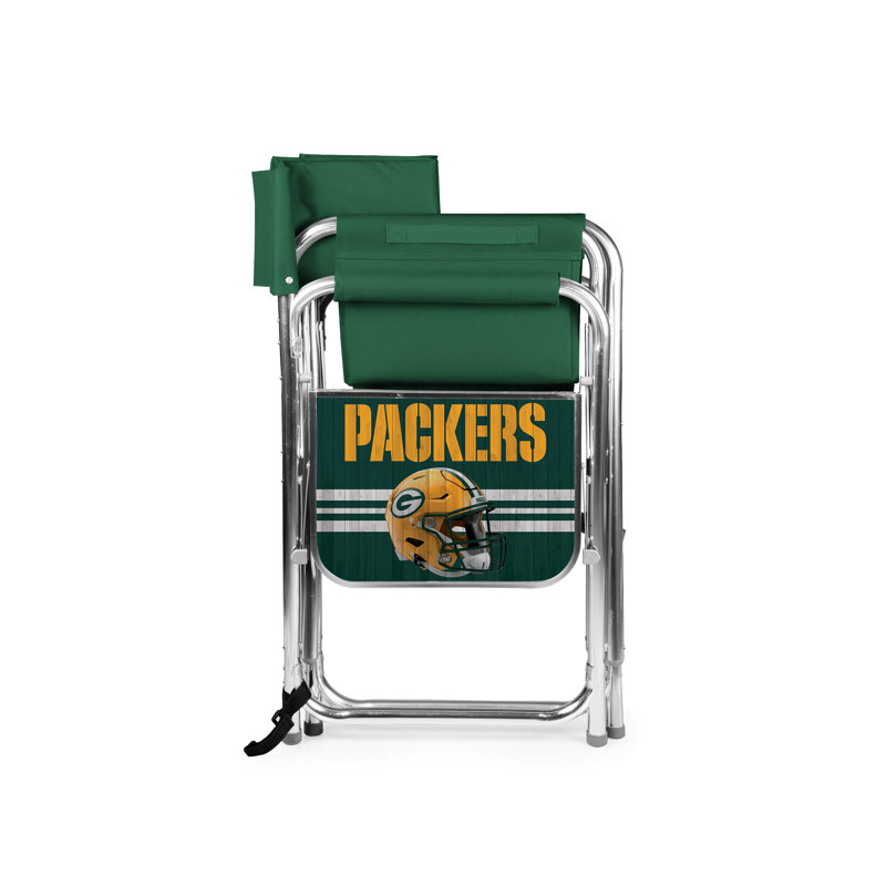 Folding Director Chair, Green Bay Packers, Green