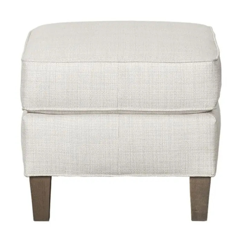 Repose-pieds large de 24,5 po Harry, Noisette, 100% polyester étain 9953