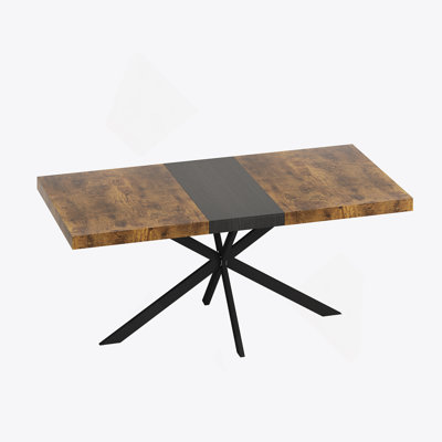 55.11" -70.86"Retro Rectangular Stretch Dining Table