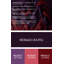 Art mural abstrait sur toile 74 mauve-54135327