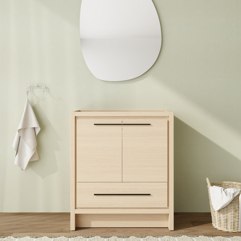 Base de meuble-lavabo simple 30 po seulement