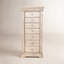 Armoire à bijoux autoportante en bois avec miroir Gerardo-79642543