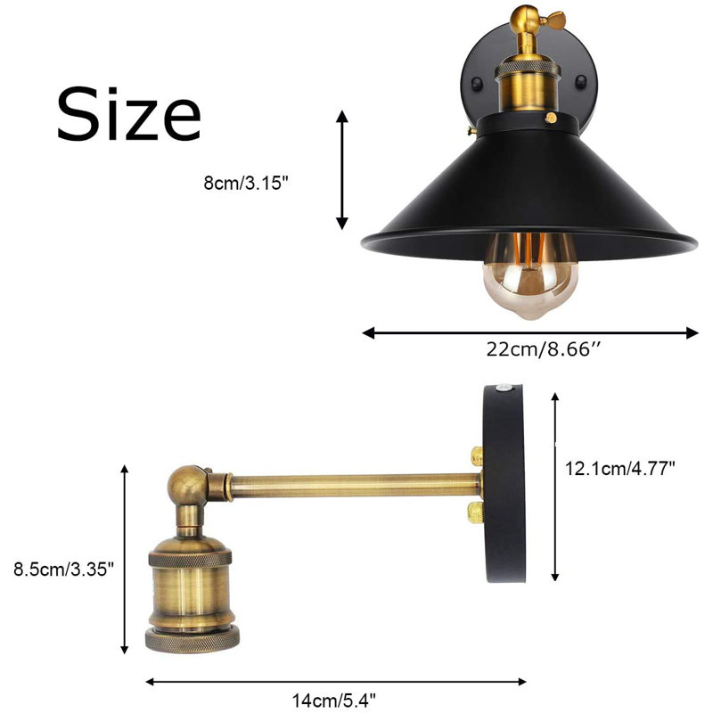Goins Iron Armed Sconce