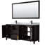 Ensemble de meuble-lavabo double 72 "avec miroir Daria-97900769-97900764-97900766