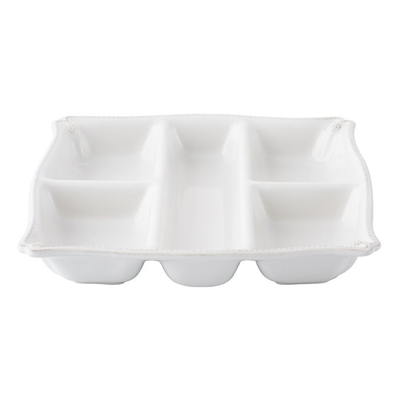 Berry & Thread Appetizer Platter - Whitewash