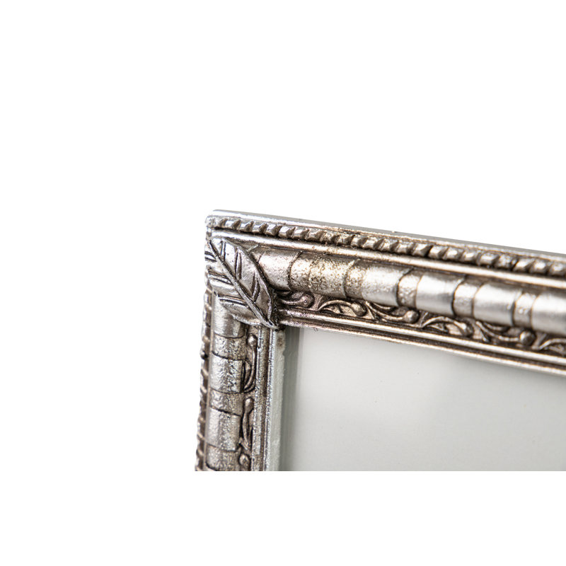 RESIN PHOTOFRAME, Silver, 13cm x 18cm