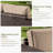 Outdoor 4” Cushion Covers Set Patio Furniture Cushion Covers, Only Covers-2014548247