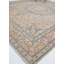 Tapis beige en laine unique des années 70 de 6 pi 6 po x 8 pi 3 po Oushak