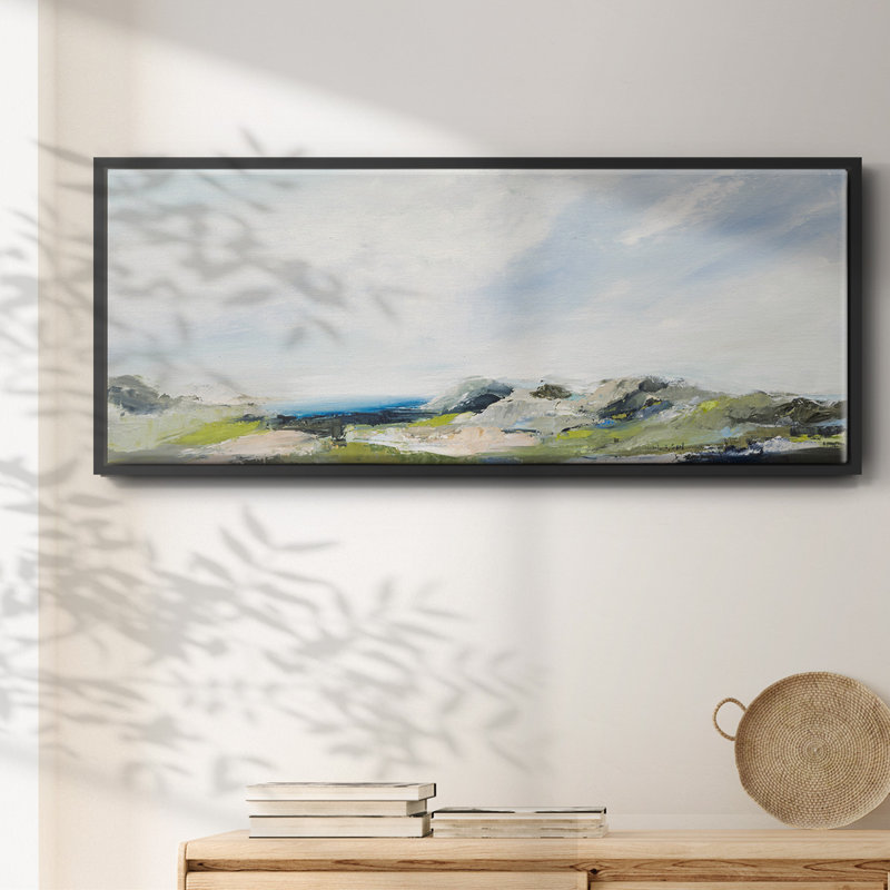 «The Earth Sings», toile encadrée, H 20 po x l 50 po