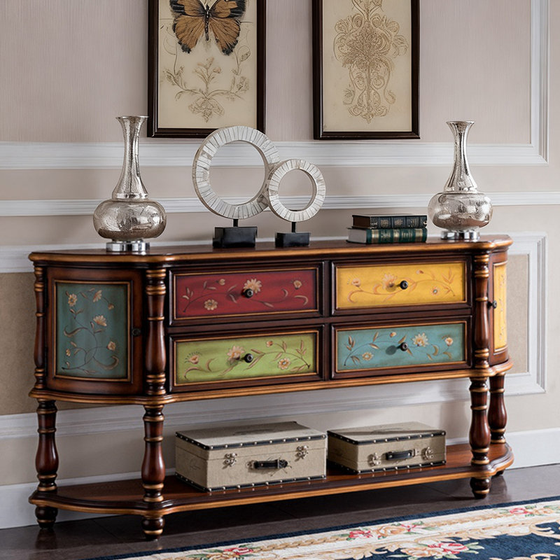Callowhill 78'' Console Table, 34.3" H x 78.7" W x 15.7" D