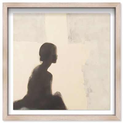 Oliver Gal Elusive Figure Abstract - Luxury Shadowbox Framed Wall Art