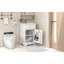 Meuble-lavabo de 20 po avec lavabo, armoire de salle de bain avec porte à fermeture douce, support de rangement et tablette réglable-321930873