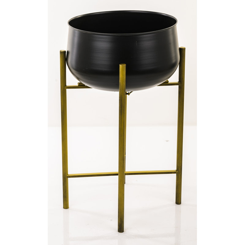 Altti Metal Pot Planter, 54cm H x 31cm W x 31cm D