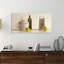 « two citrons, rasp, bouteille et pot », reproduction de photo sur toile tendue-31385169