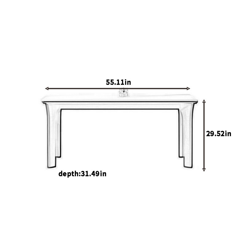 Gaige, 29.52"H x 55.11"L x 31.49"W