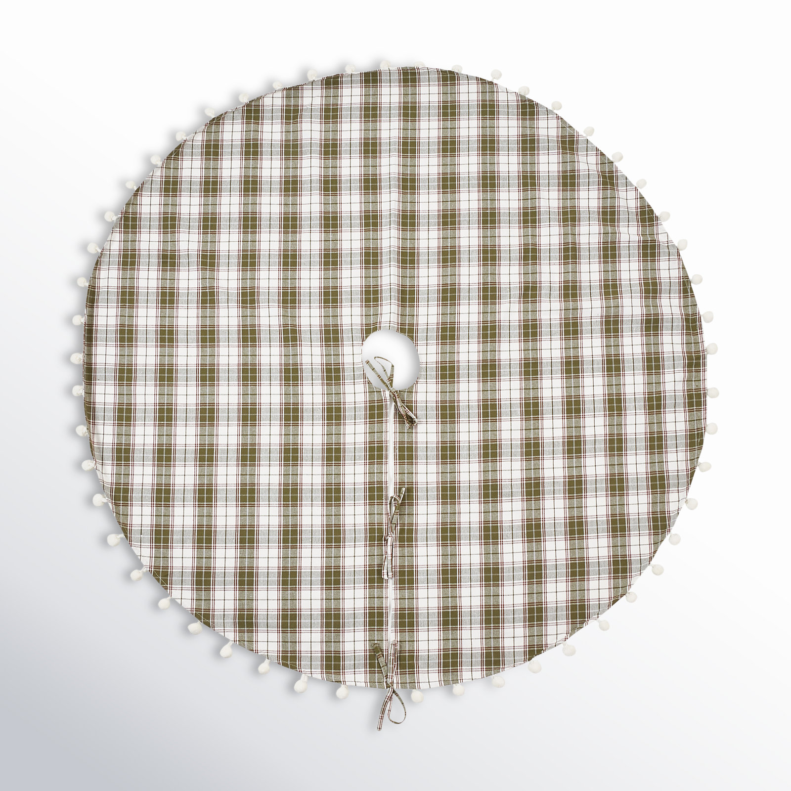 Saro Pom Pom Tree Skirt & Reviews | Birch Lane