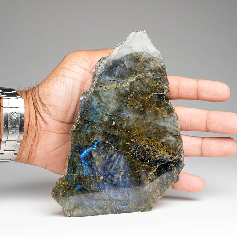 Polished Labradorite Freeform From Madagascar (2.2 Lbs)