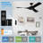 Jenell 52" 3 - Blade Propeller Ceiling Fan With Remote Control-2146514351