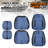Drive Series Front Seat Covers With Airbag Compatible, Reserved Opening Holes For Headrest, Universal For Cars-120465513