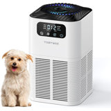 HEPA Air Purifier for Large Rooms (Up to 1076 Sq Ft): H13 Filter, Quiet 25dB, Removes Smoke, Pet Dander, Pollen, with Air Quality Sensor & Diffuser
