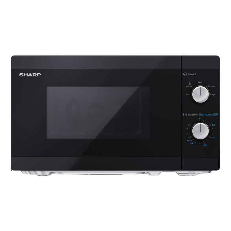  20L 800w Solo Microwave Black, Black