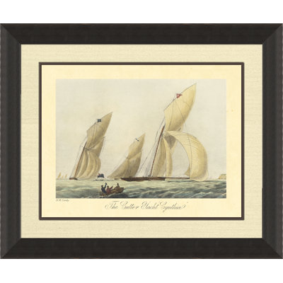 The Cutter Yacht Cynthia Painting