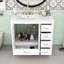 Ensemble de meuble-lavabo avec lavabo en céramique et 5 tiroirs-1419153443-1419153446