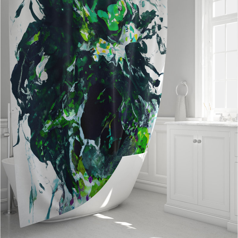 Rideau de douche Cyana, H 72 po x l 70 po