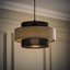 Nellie 19cm H Linen Novelty Pendant Shade ( Clip On )-73719824