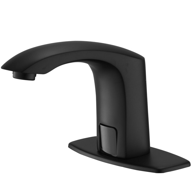 Bathroom Faucet, Matte Black, Yes
