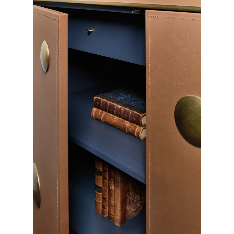 Melange 54 in. W Solid Wood