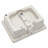Ceramic Rectangular Undermount Bathroom Sink With Overflow - For A Hygienic Acid